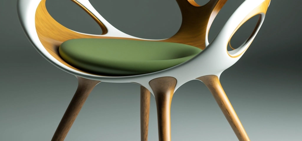 Organic chair 01 - Design