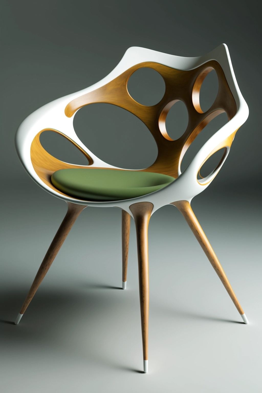 Organic chair 01 - Design